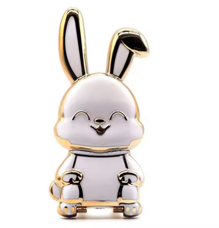 (pack Of 2) Foldable Bunny Phone Bracket 3d Cute Bunny | Rabbit | Phone Stand (random Color) Aroesha store